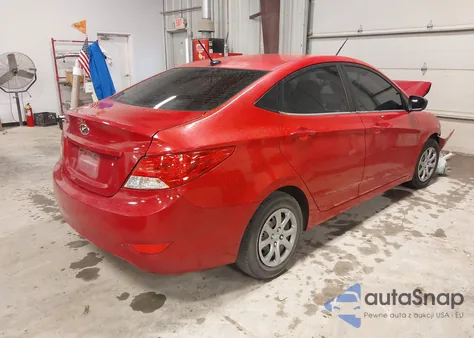 2012 Hyundai Accent Gls from USA, damaged, VIN KMHCT4AE8CU132745